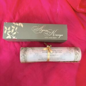 Scroll Wedding Cards