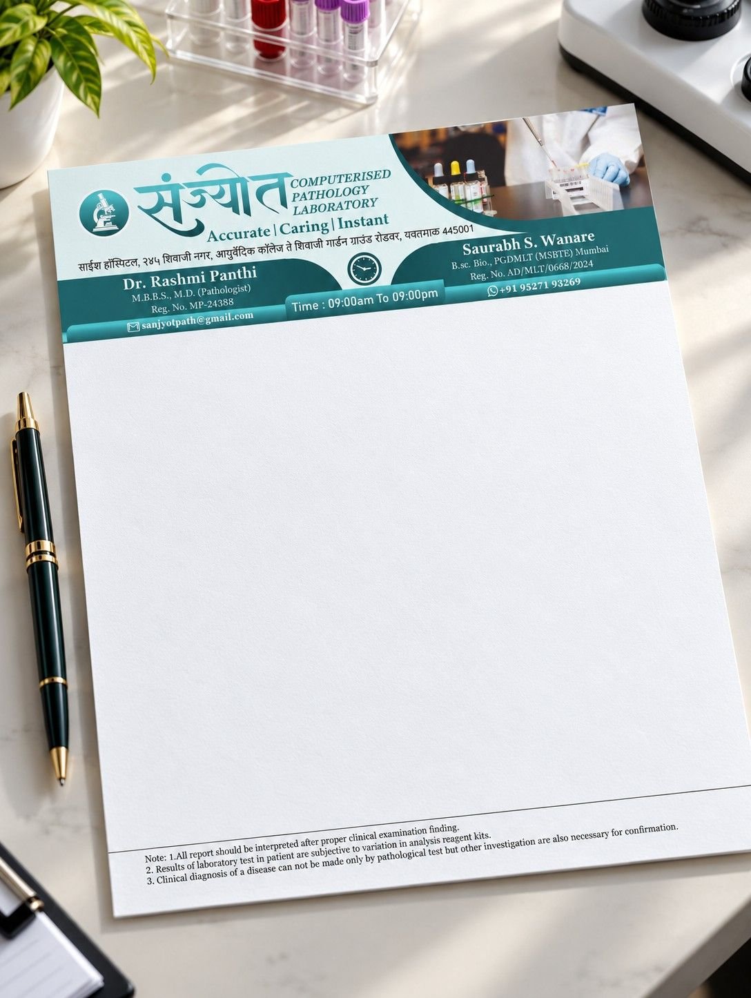 Letterhead Printing in Yavatmal | Moraya Cards - Image 5